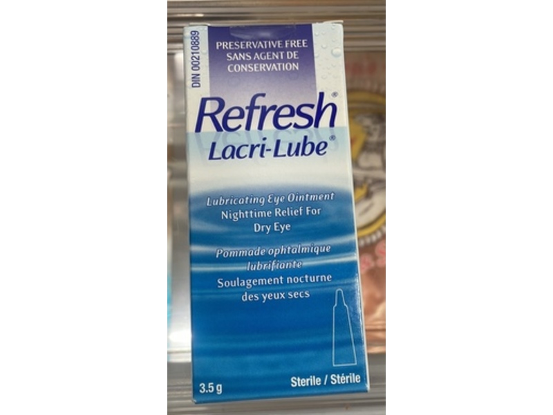 Refresh Lacri-Lube Lubricating Eye Ointment, 3.5 g