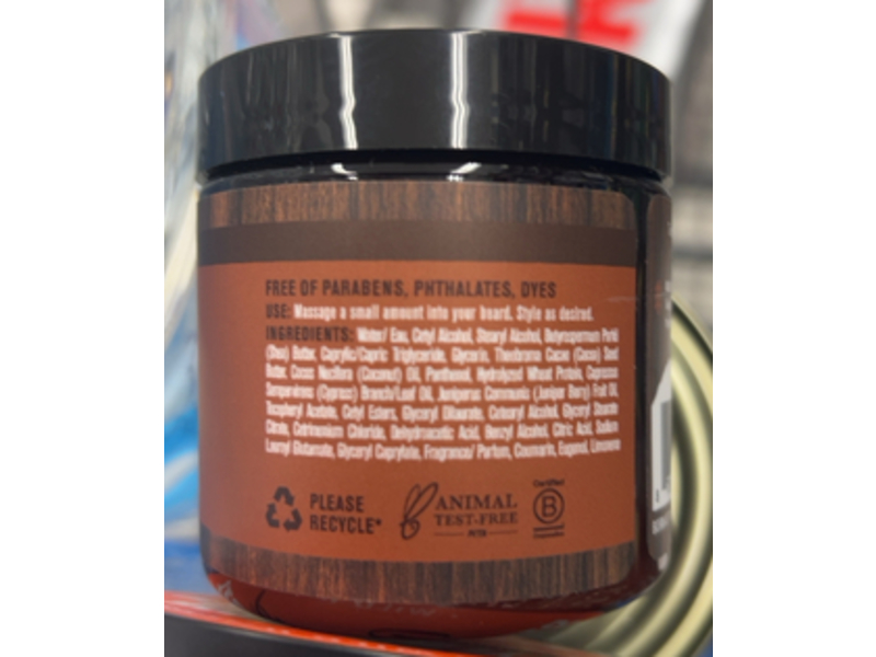 Every Man Jack Aged Bourbon Beard Butter, 4 oz/114 g, Pack Of 2