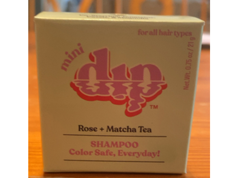Mini Dip Shampoo, Rose + Matcha Tea, 0.75 oz/21 g