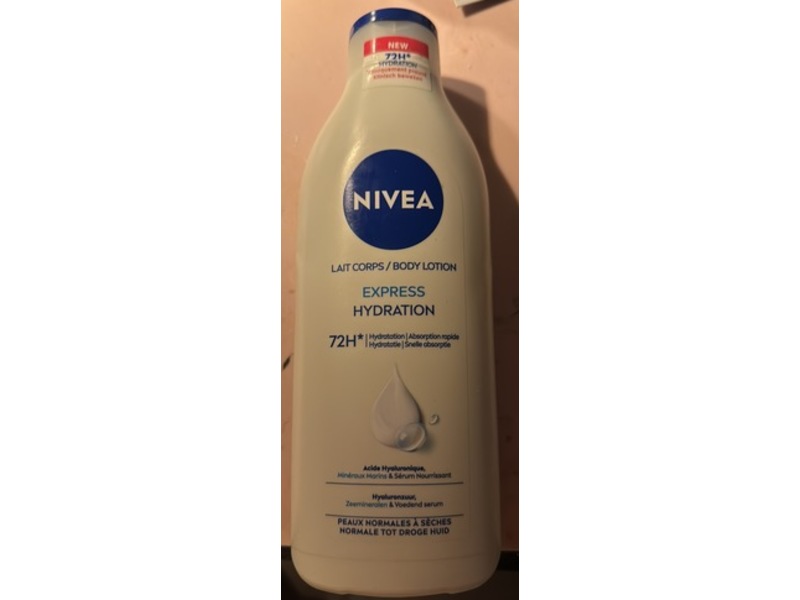 Nivea Express 72h Hydration Body Lotion, 400 mL