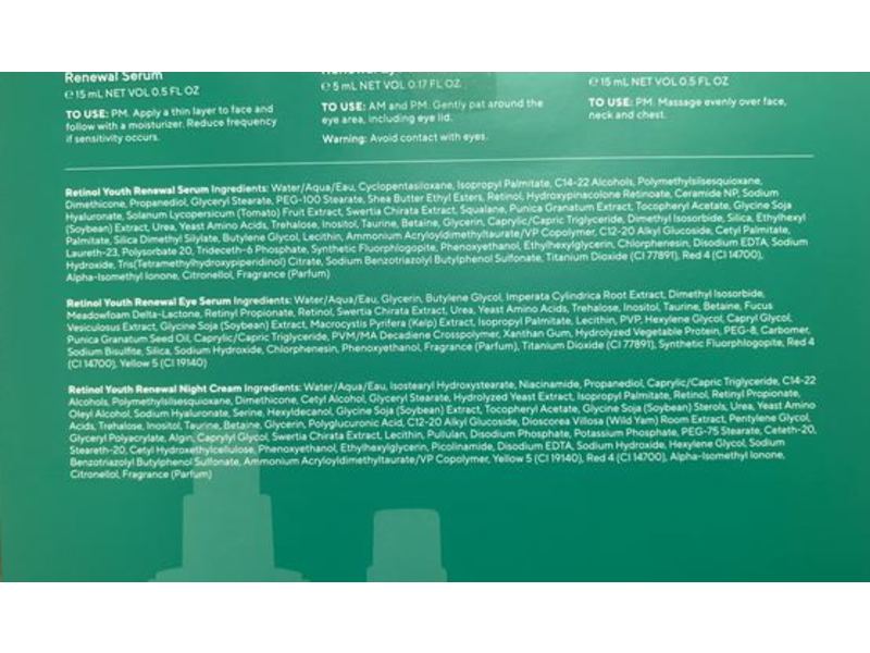 Murad Youth Renewal Retinol Trial Kit