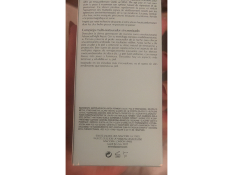 Estee Lauder Advanced Night Repair Synchronized Multi-Recovery Complex, 3.9 fl oz/115 mL