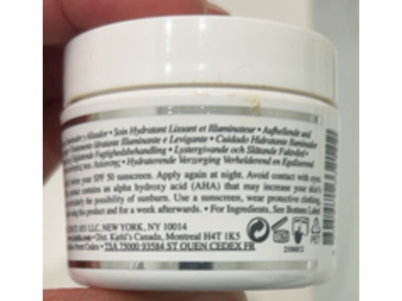 Kiehl's Since 1851 Clearly Corrective Brightening & Smoothing Moisture Treatment, Activated C, White Birch & Glycolic Acid, 1.7 fl oz/50 mL