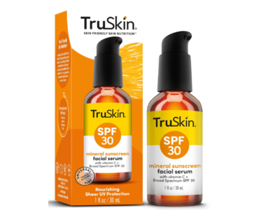 TruSkin Facial Serum, Vitamin C+, SPF 30, 0.35 fl oz/10 mL