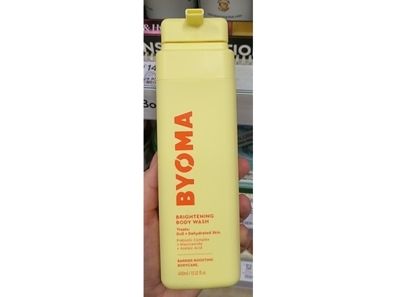 Byoma Brightening Body Wash, 13.52 fl oz/400 mL