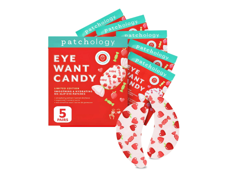 Patchology Eye Want Candy Smoothing & Hydrating No-Slip Eye Patches, 5 Pairs