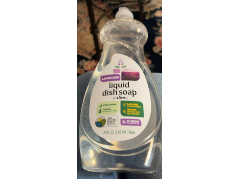 Lidl Liquid Dish Soap, Lavender, 25 fl oz/739 mL
