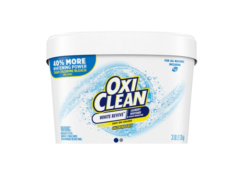 OxiClean White Revive Laundry Whitener & Stain Remover, 48 oz/1.36 kg
