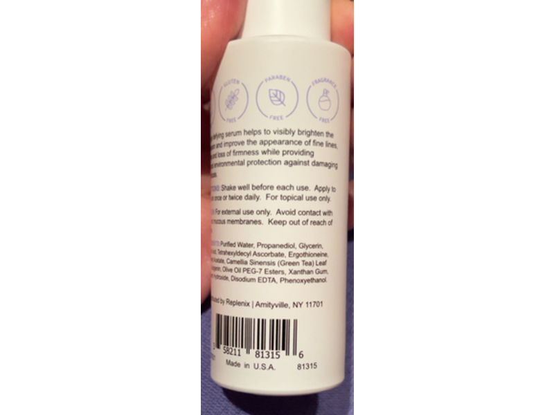 Replenix Age Restore Vitamin C Brightening Serum, 1 fl oz/30 mL