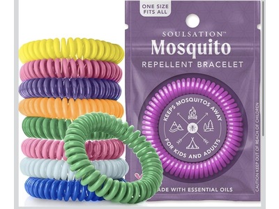 SoulSation Mosquito Repellent Bracelets, 5 g, Pack Of 25