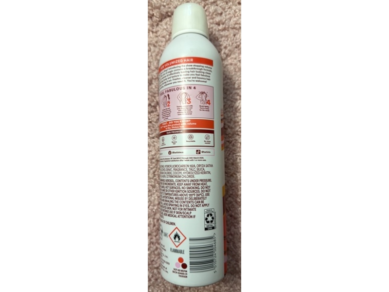 Batiste Dry Shampoo, Volumizing, 7.62 oz/216 g