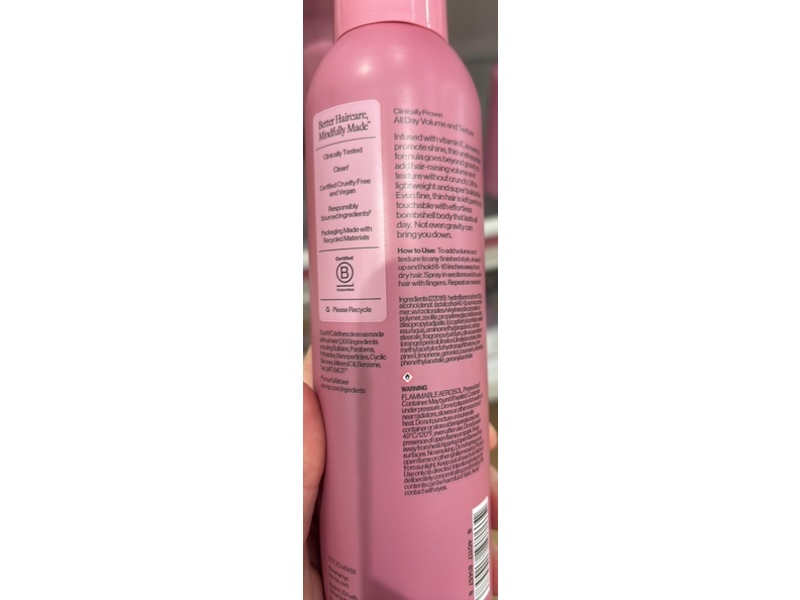 Eva NYC Beyond Gravity Volume & Texture Spray, Vitamin E, 0.3 oz/170 mL