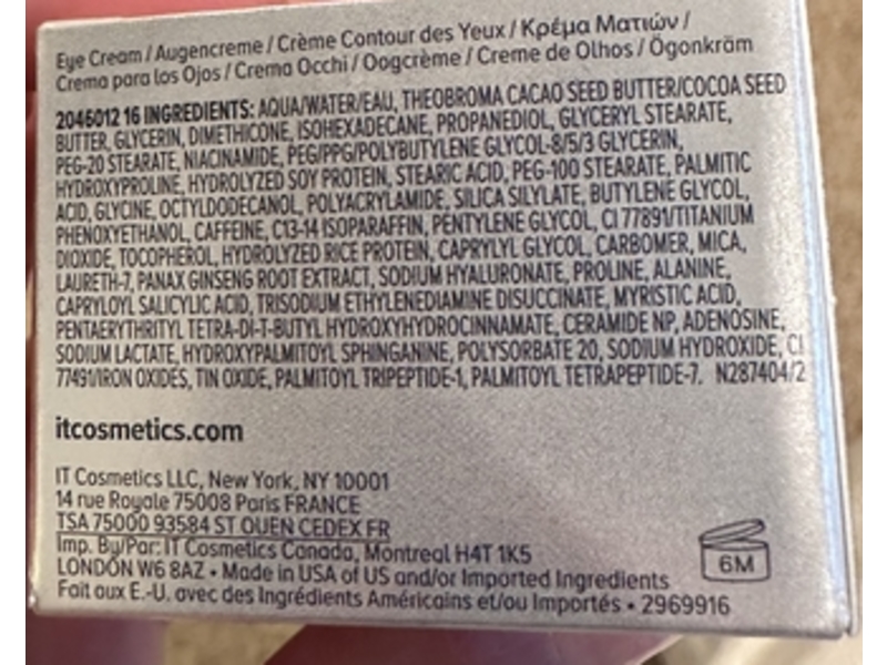 it Confidence In An Eye Cream, 0.5 fl oz/15 mL