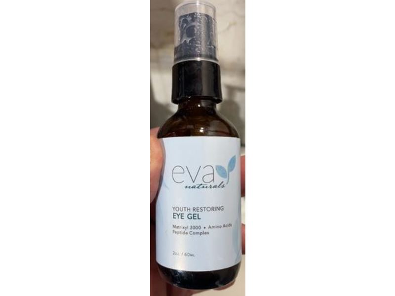 Eva Naturals Youth Restoring Eye Gel, 2 fl oz/60 mL