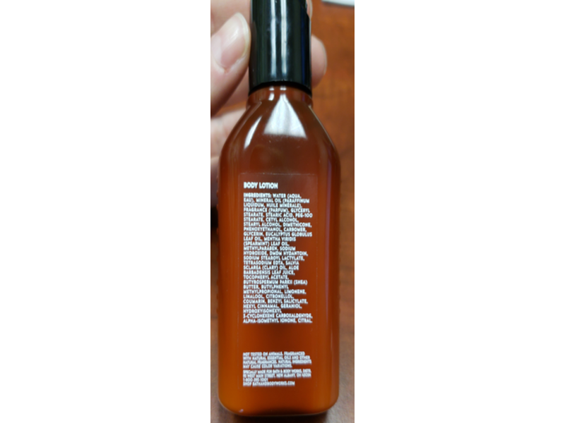 Bath & Body Works Aromatherapy Stress Relief Body Lotion, Eucalyptus & Spearmint, 2 fl oz/59 mL