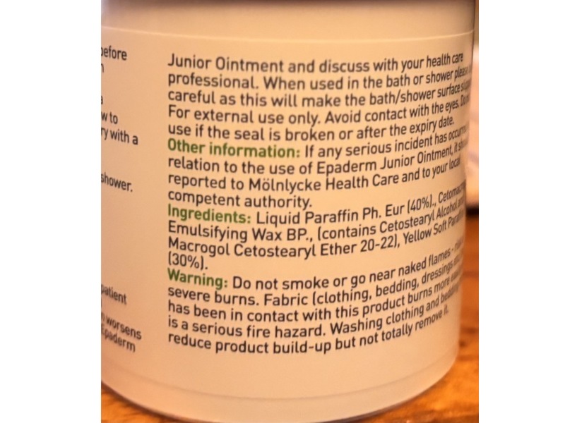 Epaderm Junior Ointment, 125 g