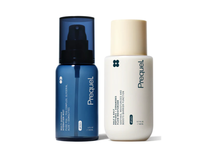 Prequel The Skin Prep Hydrating Mist+Fluid Moisturizer Set