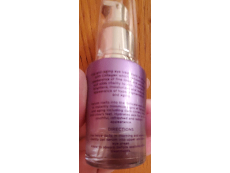 Azure Anti Aging Eye Serum, Collagen & Vitamin C, 1 fl oz/30 mL