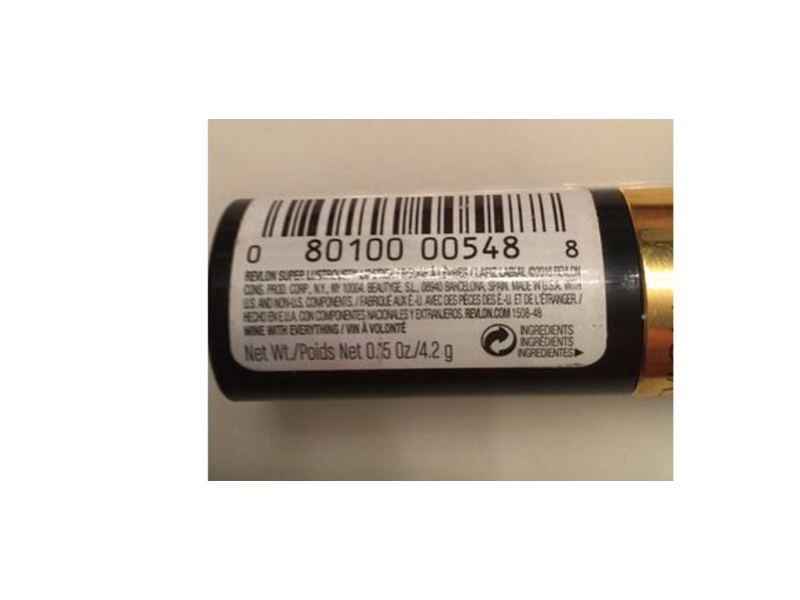 Revlon Super Lustrous Lipstick, Wine With Everything, 0.15 oz