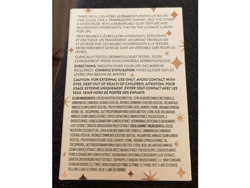 Goop Beauty Clean Nourishing Lip Balm Trio, 0.16 oz/4.6 g