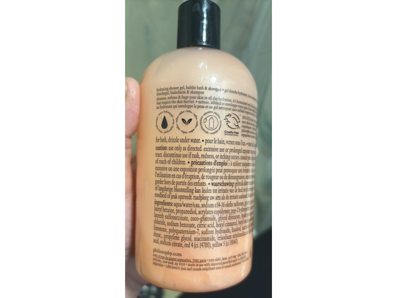 Philosophy Shower Gel, Hula Girl, 16 fl oz/480 mL