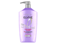 L'Oreal Paris Elvive Hyaluron + Plump Hydrating Shampoo, Hyaluronic Acid, 40 fl oz/1.18 L - thumbnail 1