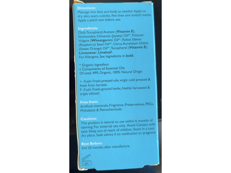 Fushi Hand Blended Really Good Vitamin E Oil, 50 mL