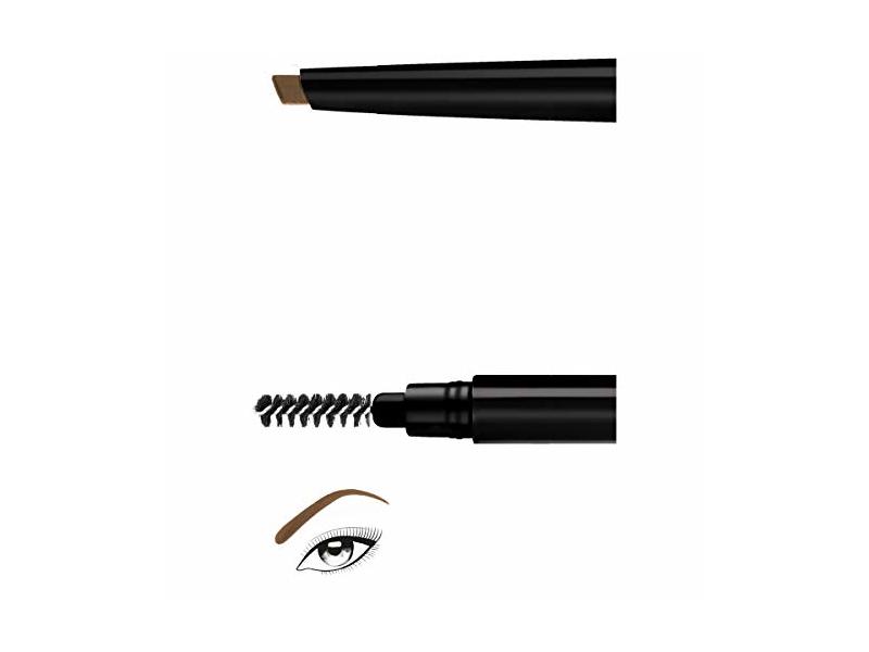 L'Oréal Paris Makeup Brow Stylist Shape & Fill Mechanical Eye Brow Makeup Pencil, Dark Blonde, 0.008 oz.