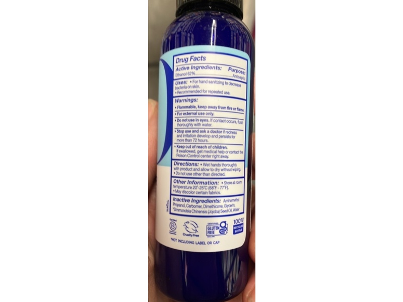 Everyone Hand Sanitizer Gel, Unscented, 2 fl oz/59 mL