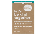 Kind Laundry Let's Be Kind Together Laundry Detergent Sheets, Ocean Breeze Scent, 60 Loads, 3.4 oz/95 g, 2 Pack - Image 2