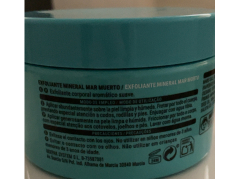 Deliplus Exfoliate Mineral Mar Morto, 400 g