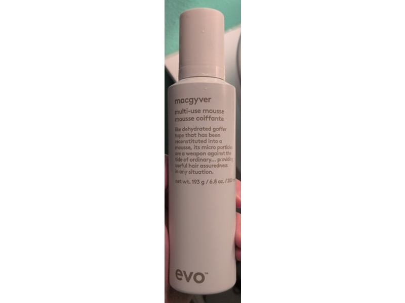 Evo Macgyver Multi-Use Mousse, 6.8 oz/193 g