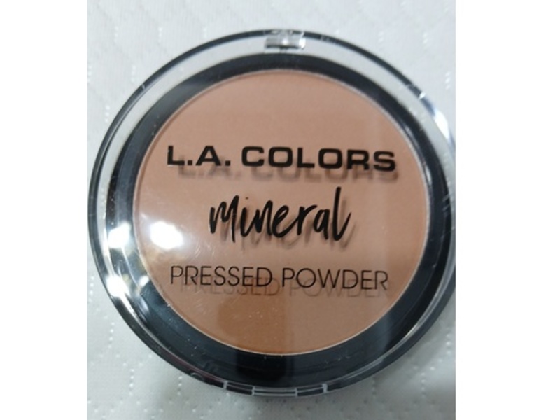 L.A. Colors Mineral Pressed Powder, Toasted Almond, 0.26 oz/7.5 g