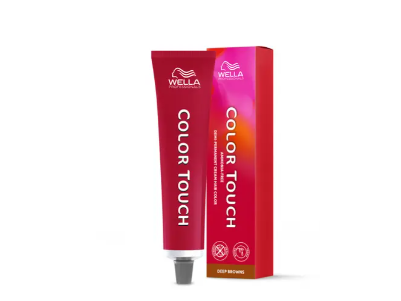 Wella Professionals Color Touch Deep Browns Demi-Permanent Color, 6/73 Dark Blonde, 2 oz/57 g
