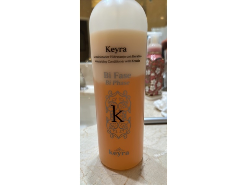 Keyra Bi Phase Moisturizing Conditioner, Keratin, 16.90 fl oz/500 mL