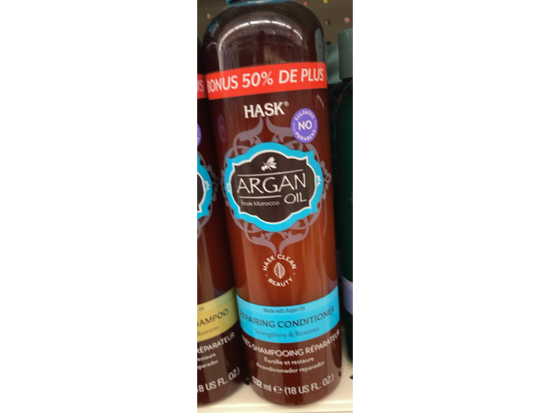 Hask Argan Oil Repair Conditioner, Morocco, 18 fl oz/532 mL