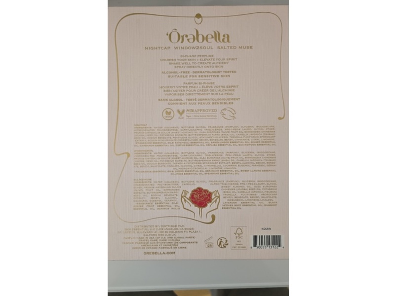 Orebella Bi-Phase Perfume Set, Nightcap + Window2Soul & Salted Muse, 0.33 fl oz (3 x 10 mL)