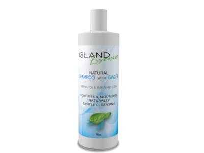 Caribbean Sol Island Essence Natural Shampoo, Ginger, 16 oz
