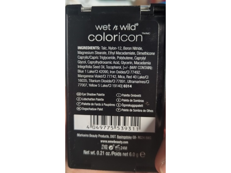 wet n wild Color Icon Eye Shadow Palette, E3931 Floral Values, 0.21 oz/6 g