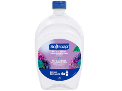 Softsoap Antibacterial Hand Soap, White Tea & Berry Scent, 1.47 L