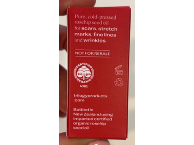 Trilogy Pure, Cold Pressed Rosehip Seed Oil