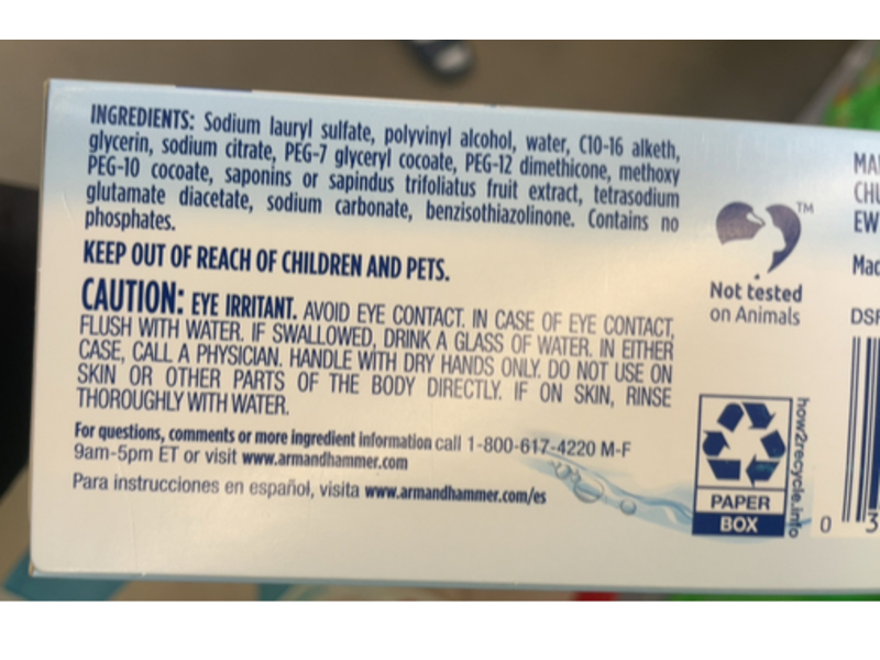 Arm & Hammer Power Sheets Laundry Detergent, 120 Loads, 60 Sheets