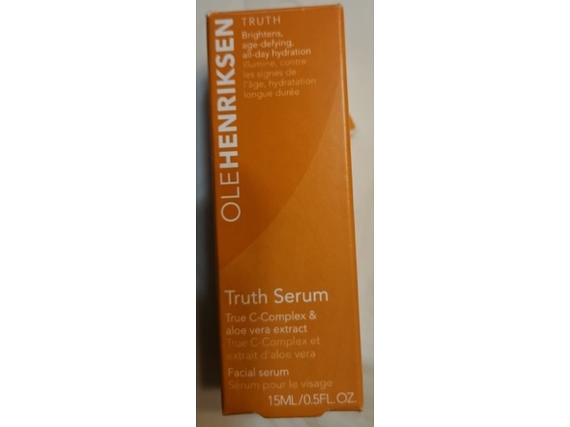 OleHenriksen Truth Facial Serum, True C-Complex & Aloe vera Extract, 0.5 fl oz/15 mL