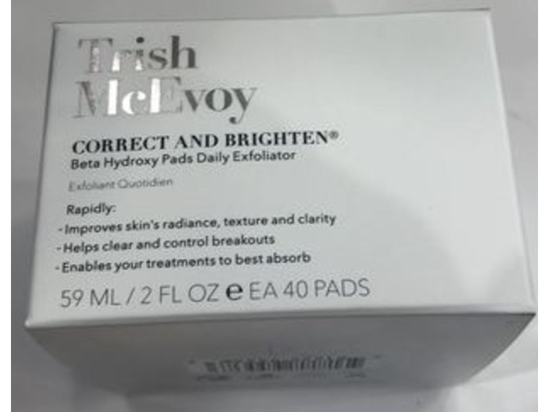 Trish McEvoy Even Beta Hydroxy Pads, 2 fl oz/59 mL, 40 Count