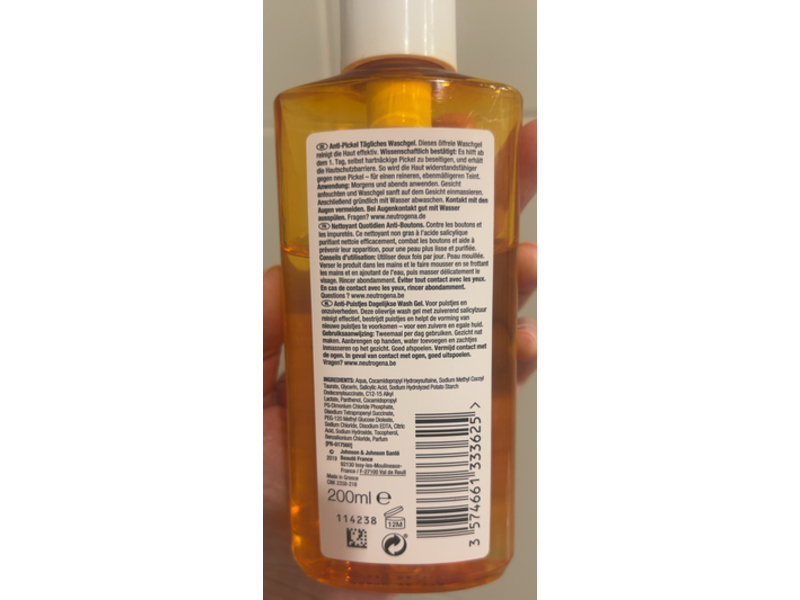 Neutrogena Daily Washing Gel, Anti-Pickel, 200 mL