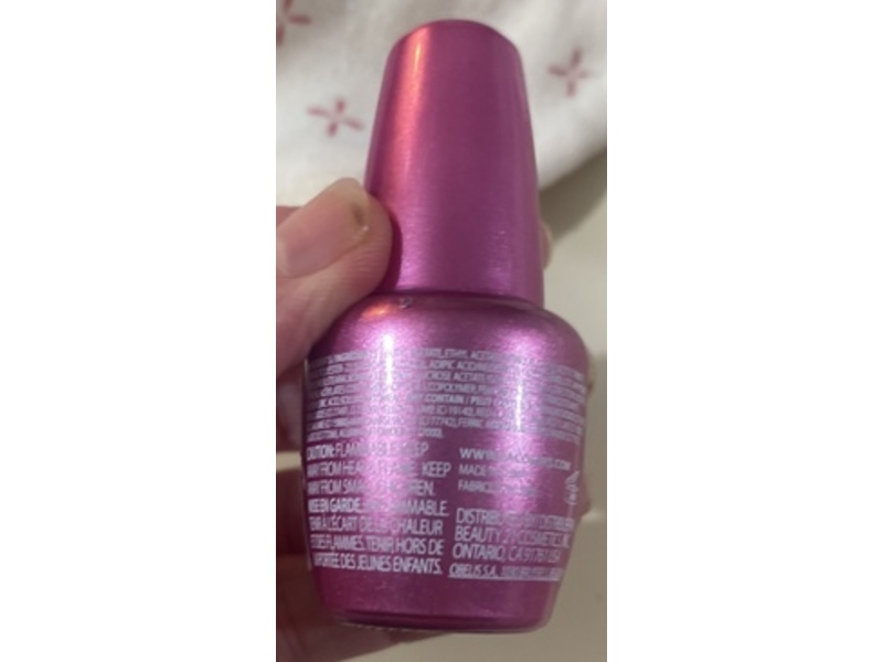 L.A. Colors Metal Nail Polish, Rose Mimosa, 0.44 fl oz/13 mL