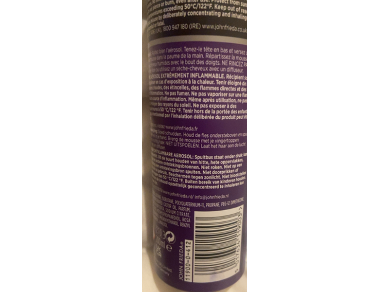 John Frieda Frizz Ease Curl Reviving Mousse, 200 mL
