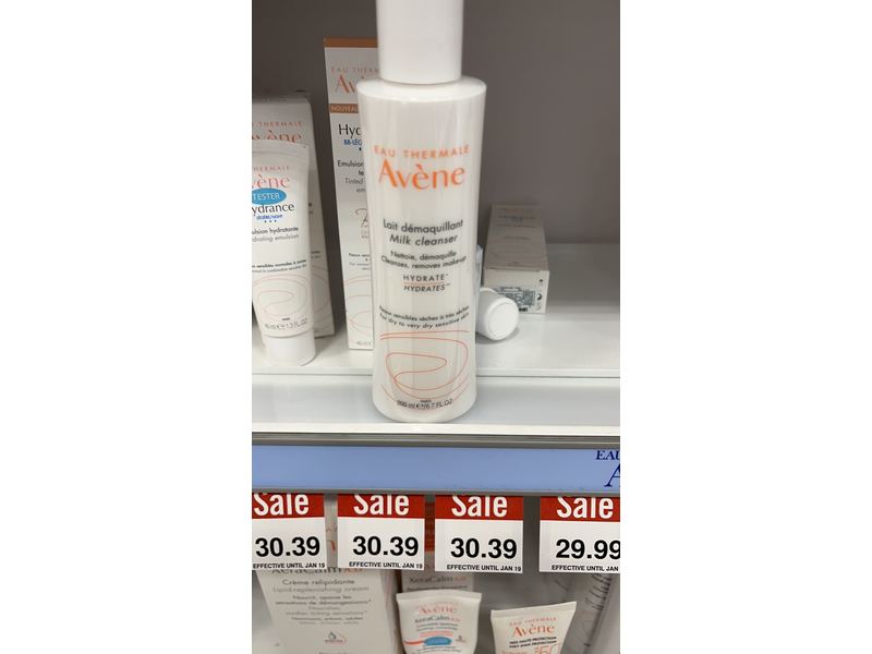 Avene Milk Cleanser, 200 mL/6.7 fl oz