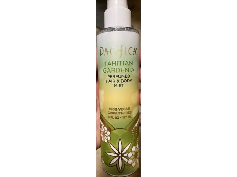Pacifica Perfumed Hair & Body Mist, Tahititan Gardenia, 6 fl oz/177 mL