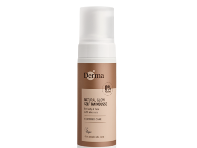 Derma Natural Glow Self Tan Mousse, 150 mL